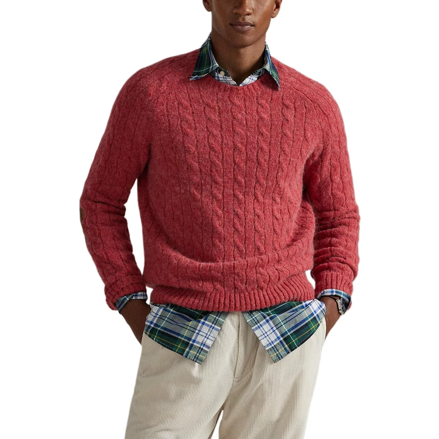 Свитер мужской Polo Ralph Lauren, Flint Opal Red — фото 3