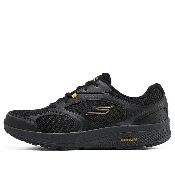 

Кроссовки go run consistent 'specie - black yellow' Skechers, черный
