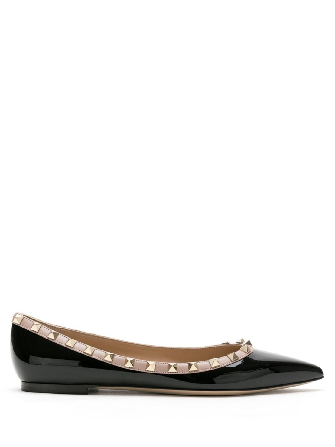 

Valentino Garavani балетки Rockstud, черный