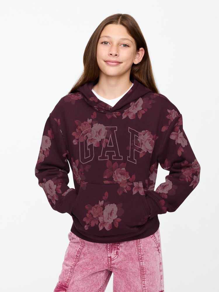 

Детская толстовка с логотипом Gap, фиолетовый