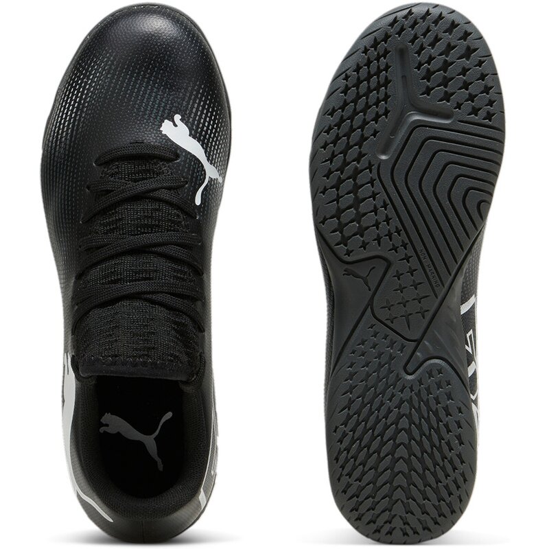 Бутсы для мини-футбола Future 7 Play It Jr Puma, черный — фото 2