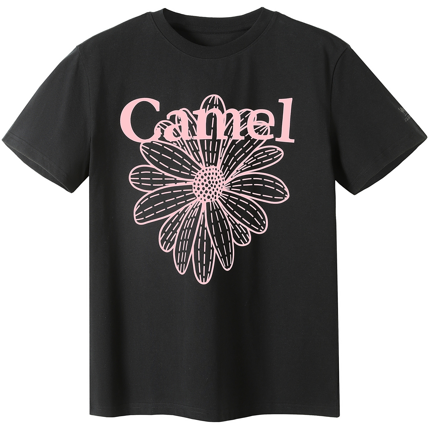 

Футболка Women's Crew Neck Moderate Straight Fit CAMEL, phantom черный