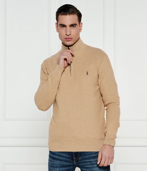 

Свитер Regular fit Polo Ralph Lauren, коричневый