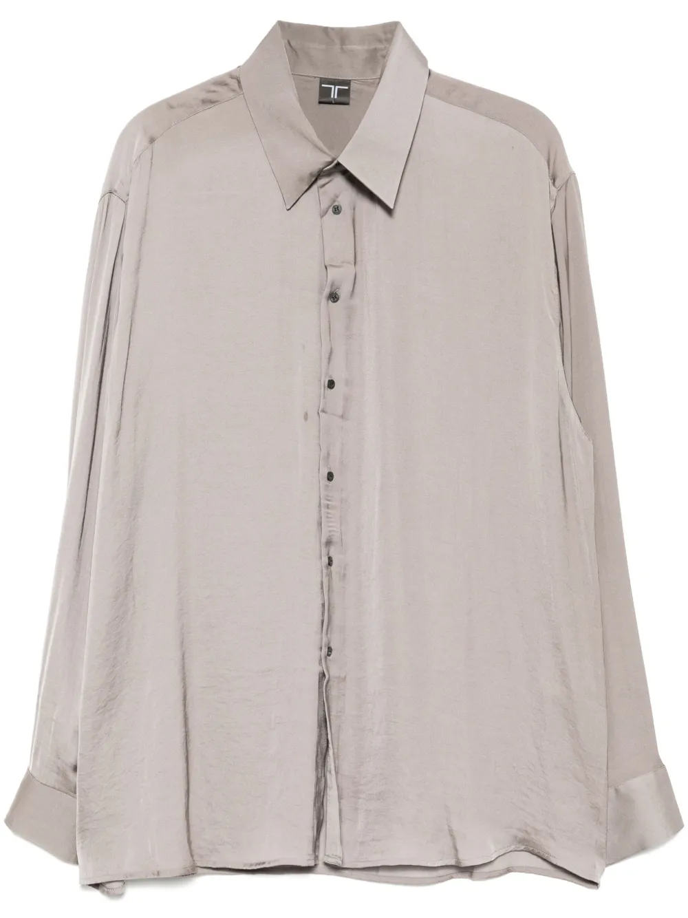 

Рубашка с длинными рукавами Tessitura Body Couture, коричневый