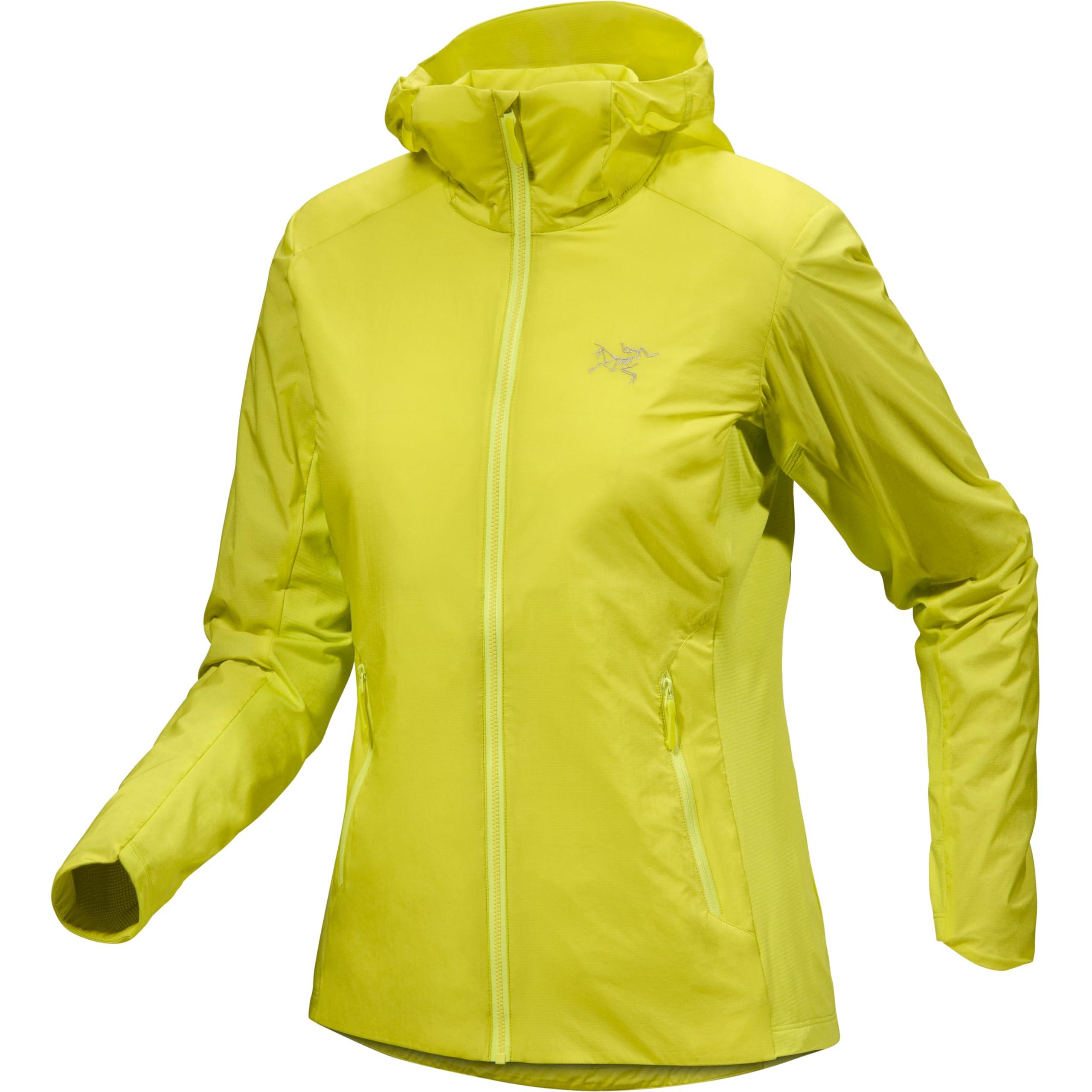 

Arcteryx Женская легкая толстовка с капюшоном, Xinghui Green/Euphoria