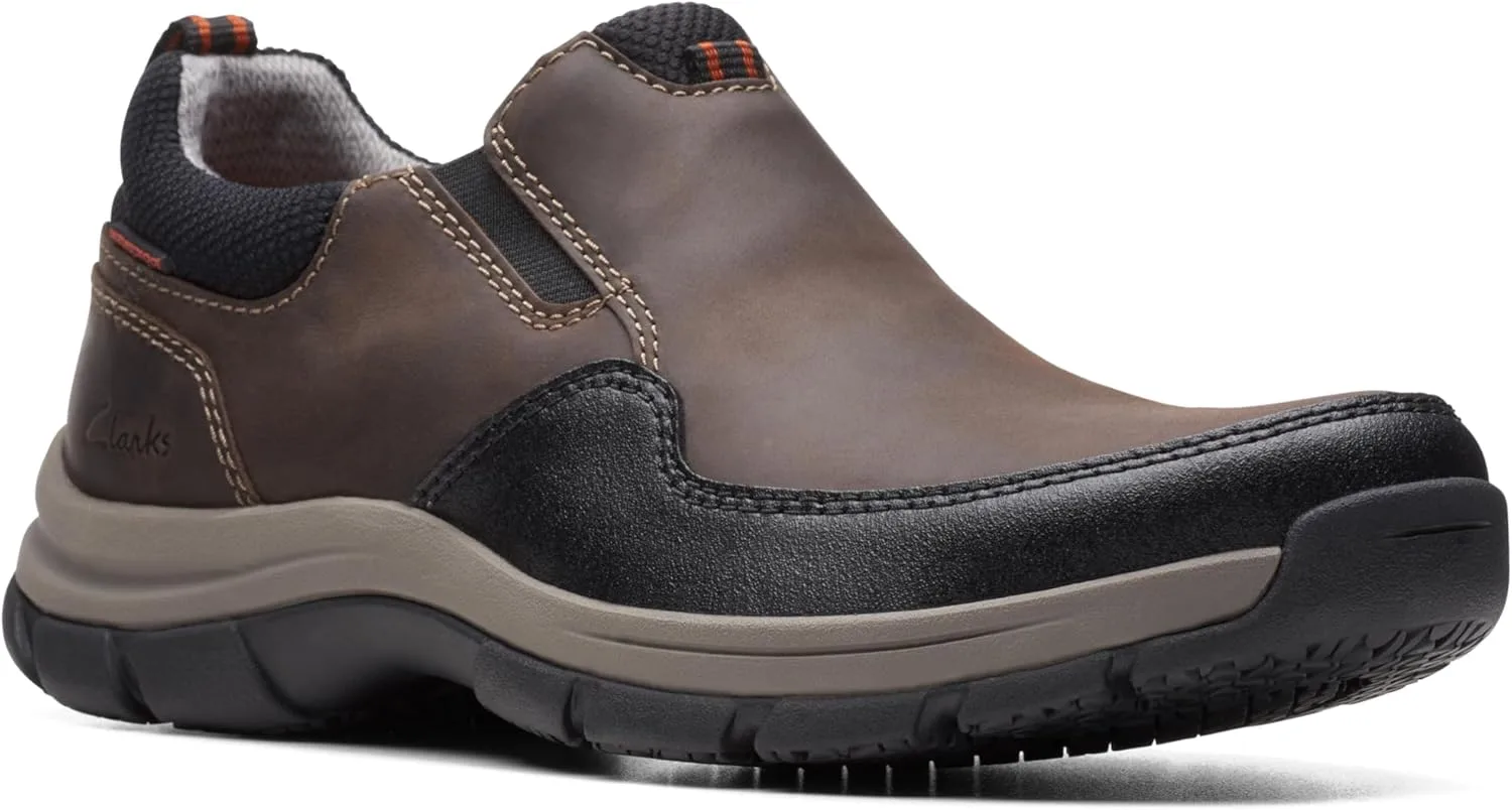 Мужские тапочки Clarks Walpath Step, темно-коричневый — фото 3