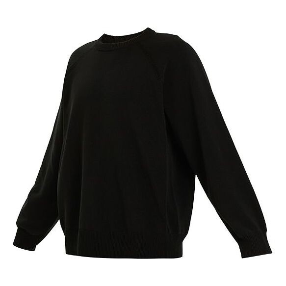 

Толстовка Men's Y-3 SS21 Loose Round Neck Long Sleeves Pullover Black, черный