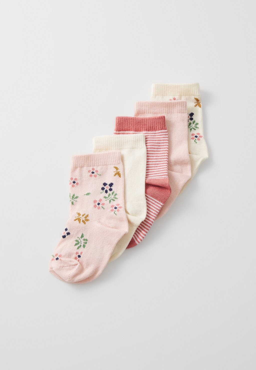 

Носки BABY CHAUSSETTES UNISEX 5 PACK Petit Bateau, светло-розовый
