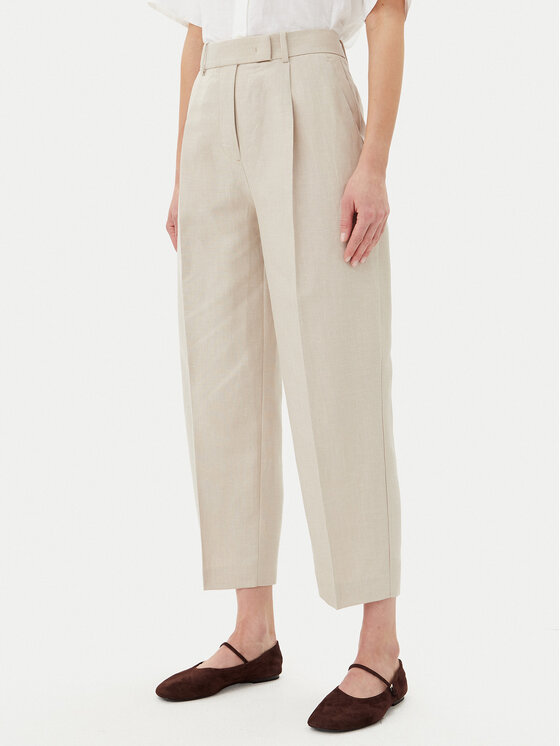 

Зауженные брюки WW0WW45461 Tommy Hilfiger, бежевый