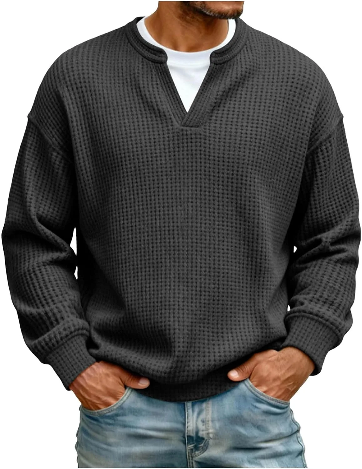 

Мужская футболка-поло с длинным рукавом Slim Fit