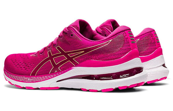 Кроссовки гель каяно 28 Asics, красный — фото 4
