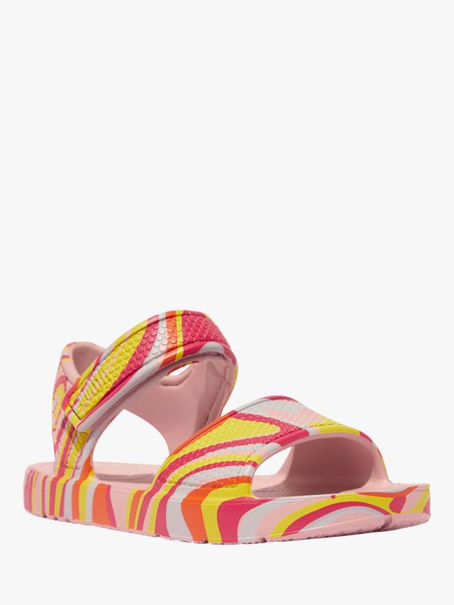 Детские сандалии iQushion Swirly FitFlop, Soft Blush Mix — фото 2