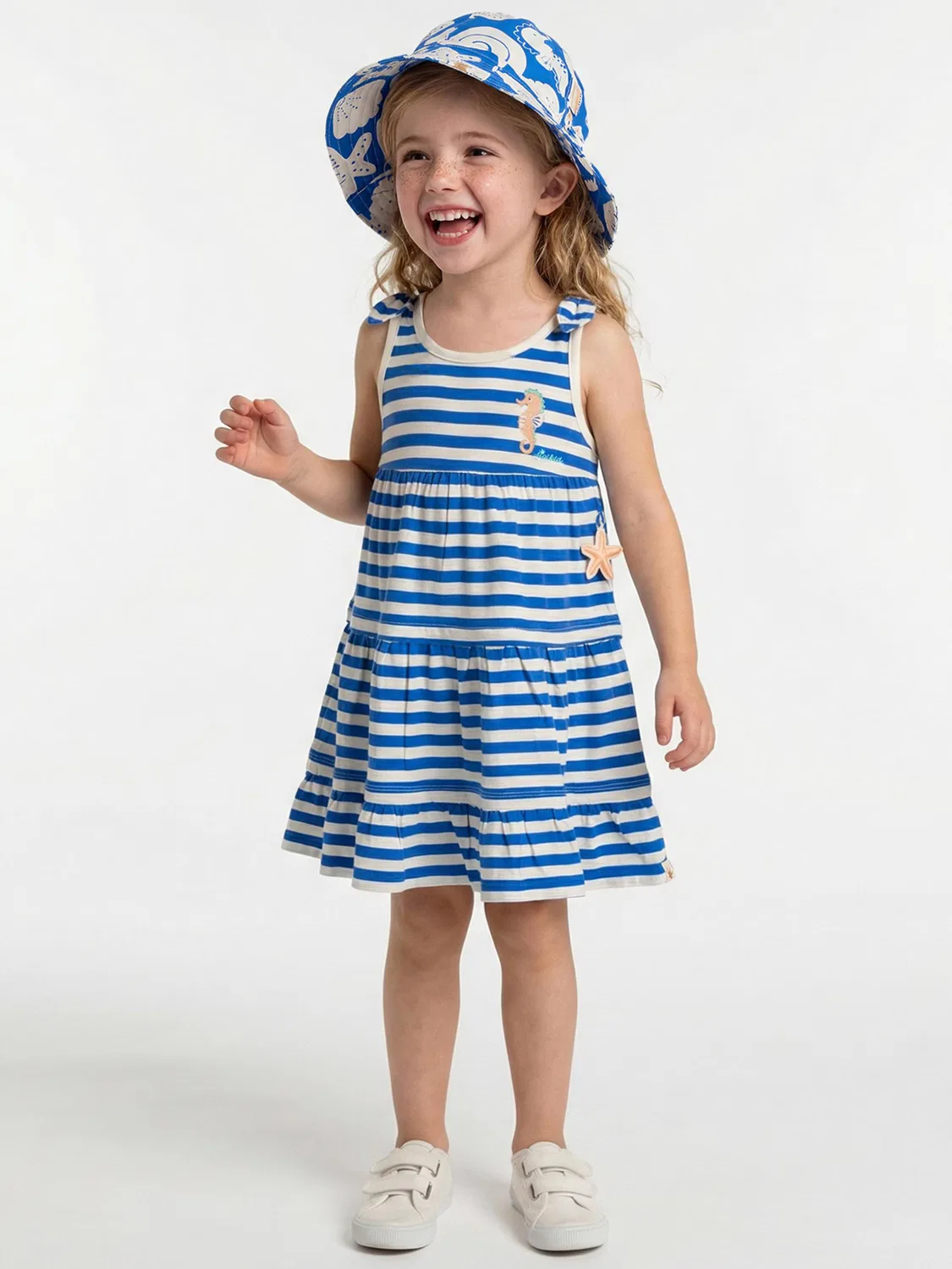 Платье 'Kleid Sea You' Sigikid, Blue — фото 3