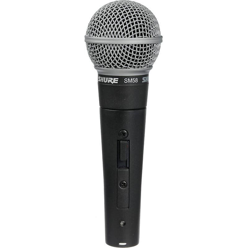 

Динамический микрофон Shure SM58S Handheld Cardioid Dynamic Microphone with On / Off Switch