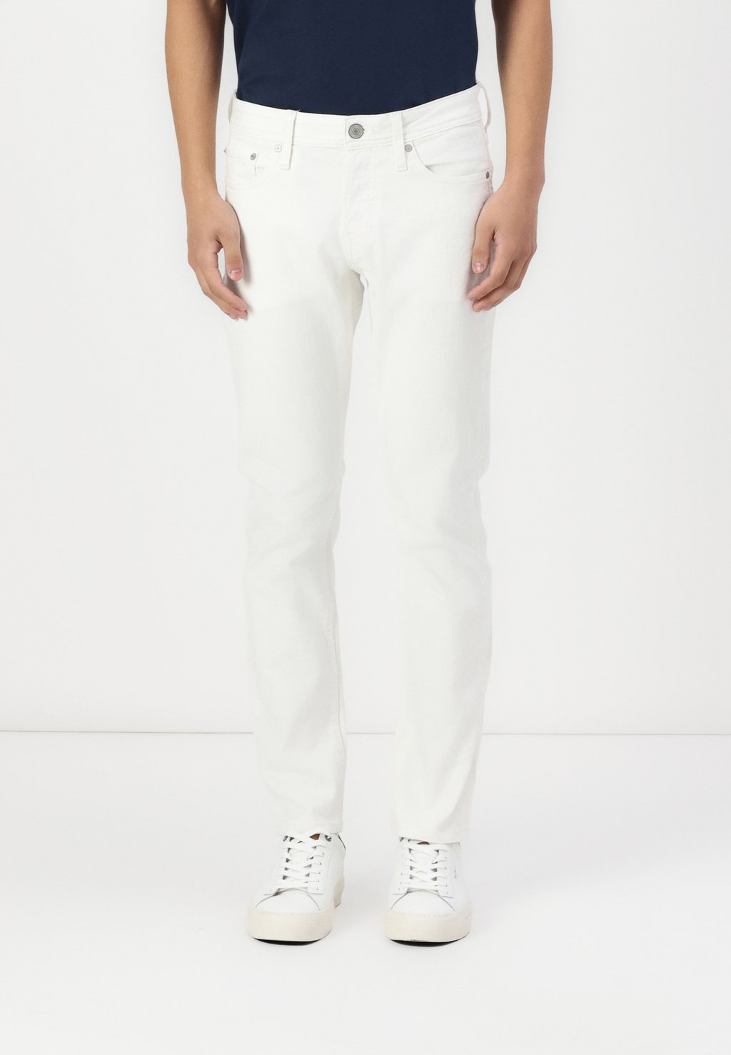 

Зауженные джинсы Jack & Jones, белый деним