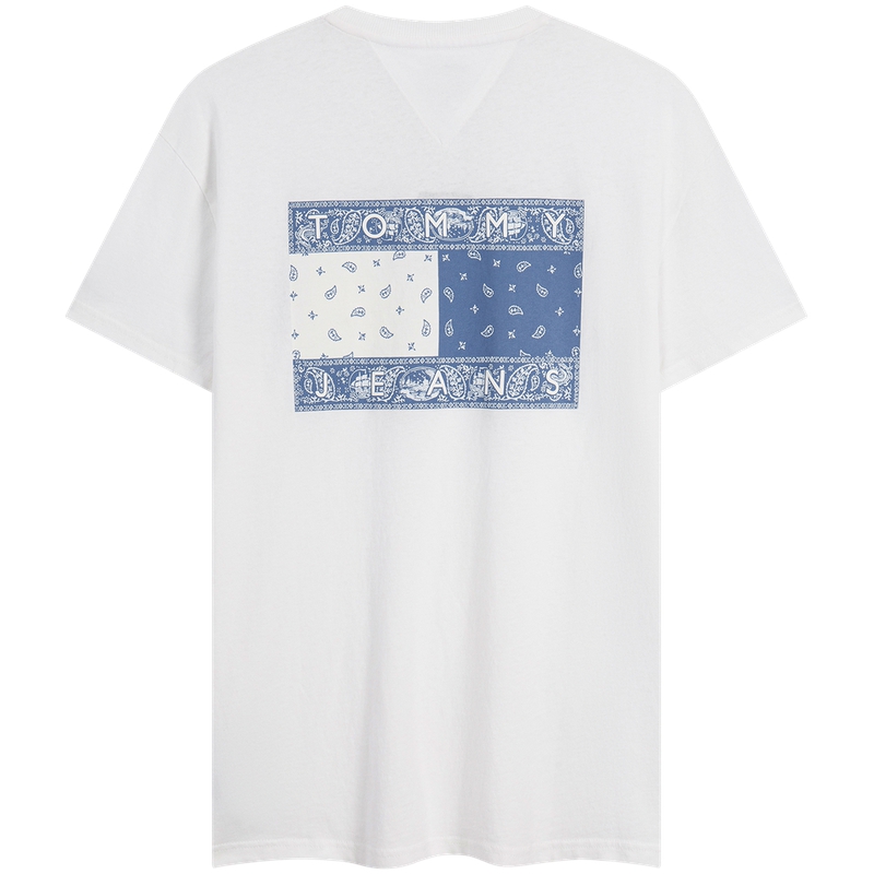 Футболка мужская с круглым вырезом Moderate Tommy Hilfiger, haze синий dy6 — фото 4
