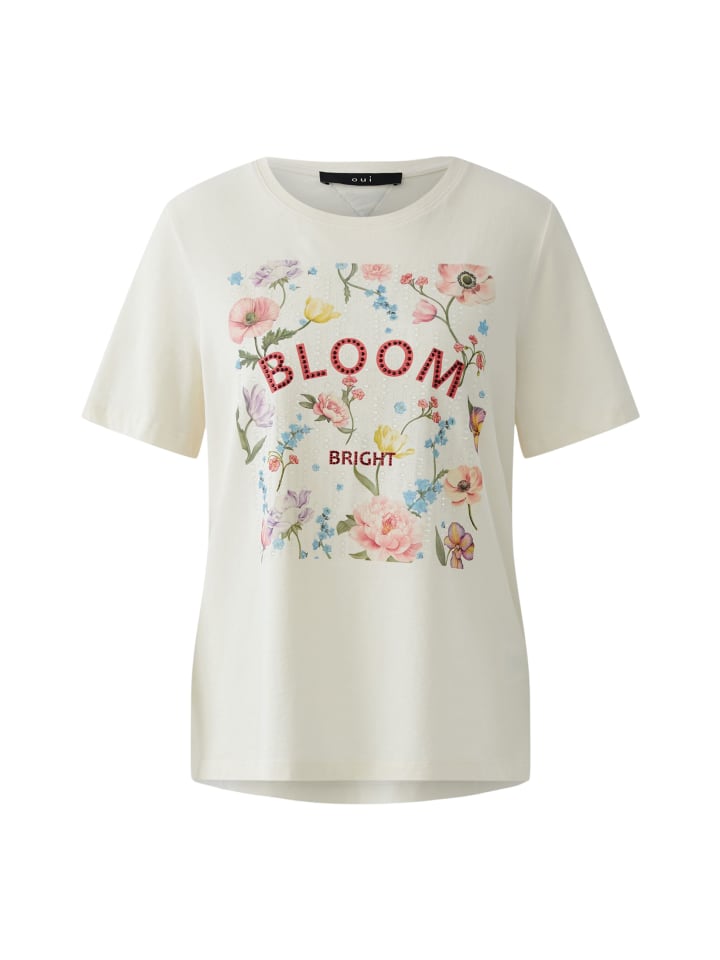 

Oui Футболка с изображением гардении