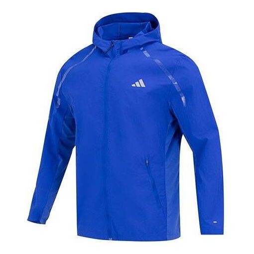 

Куртка adidas Marathon Warm-Up Running Jacket 'Blue', синий