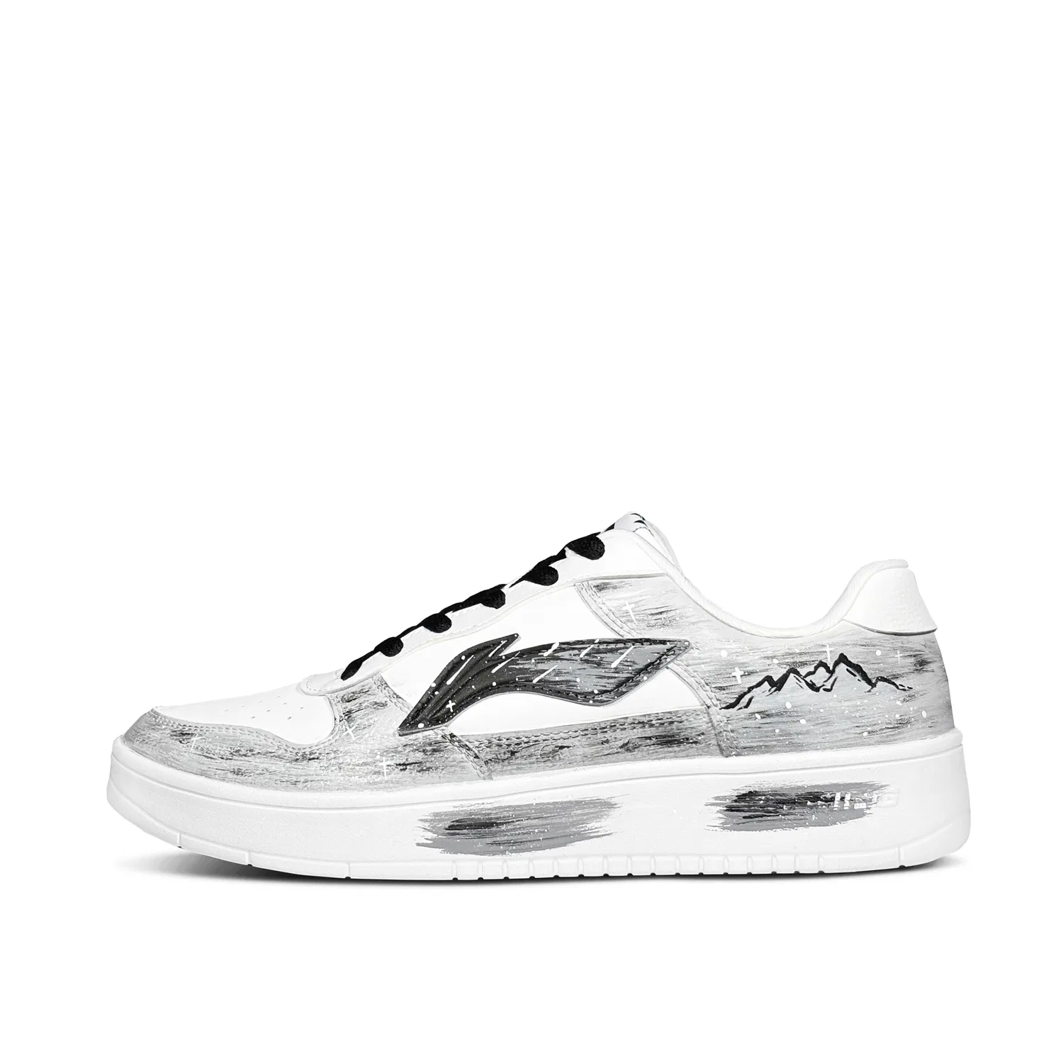 Кроссовки повседневные Li-Ning Black White