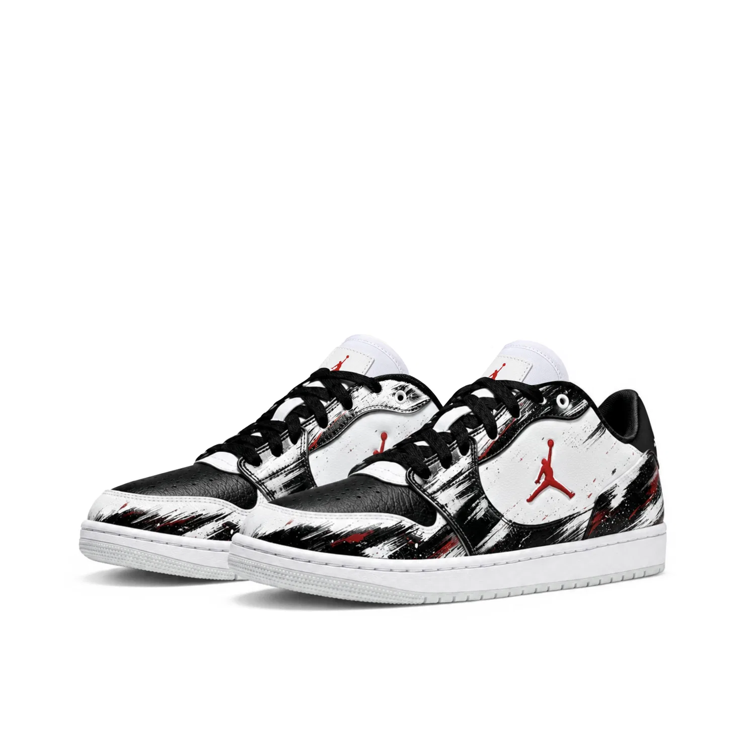 Кроссовки баскетбольные Black Red Jordan COURT CONNECT — фото 4