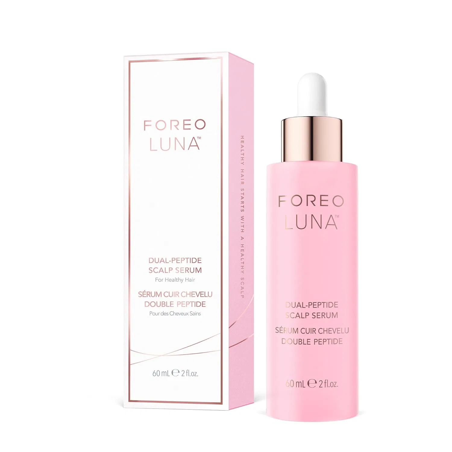 Сыворотка для роста волос и кожи головы «LUNA Dual Peptide Scalp Serum» от FOREO Foreo