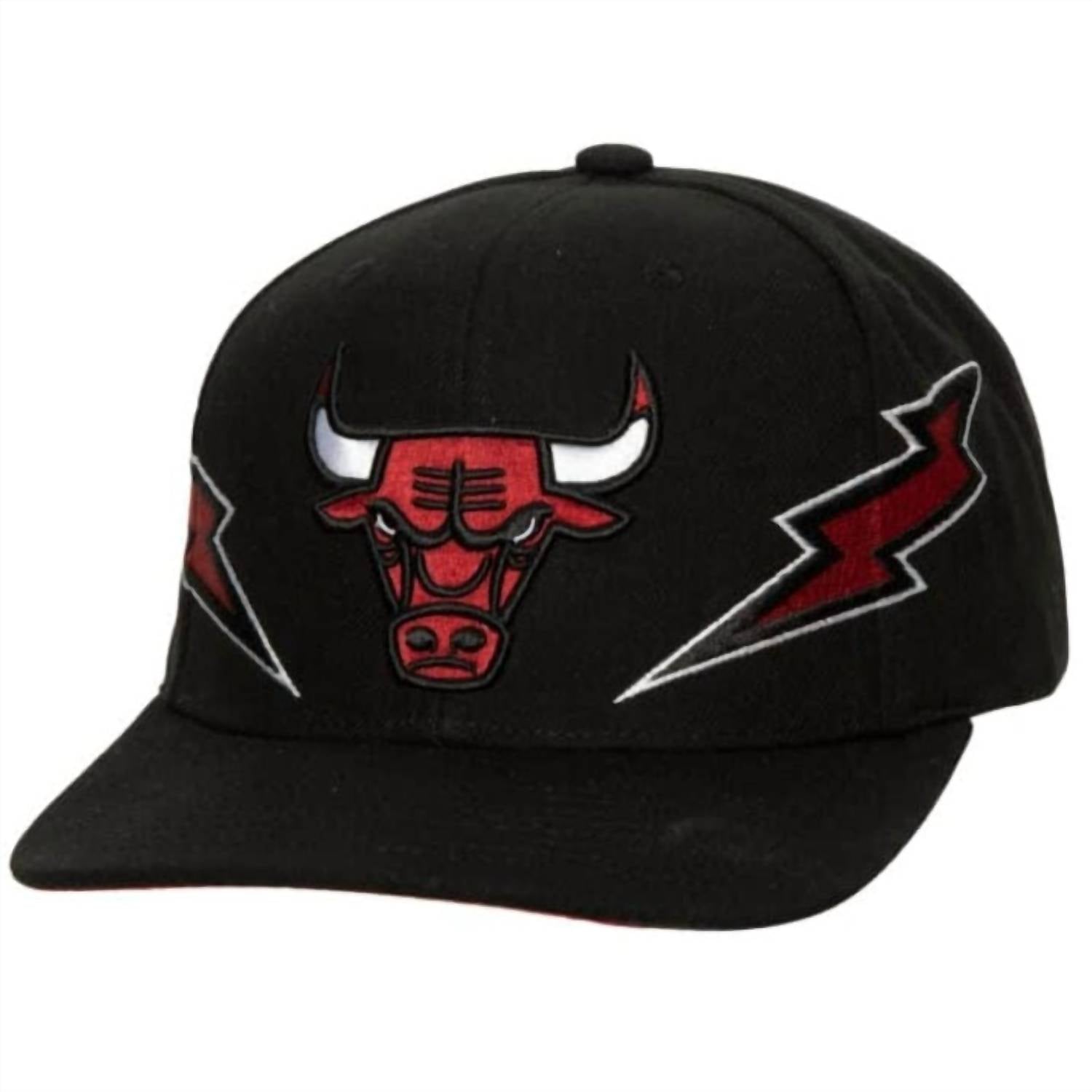 

Мужская бейсболка Nba Chicago Bulls Double Trouble Snapback черного цвета Mitchell & Ness