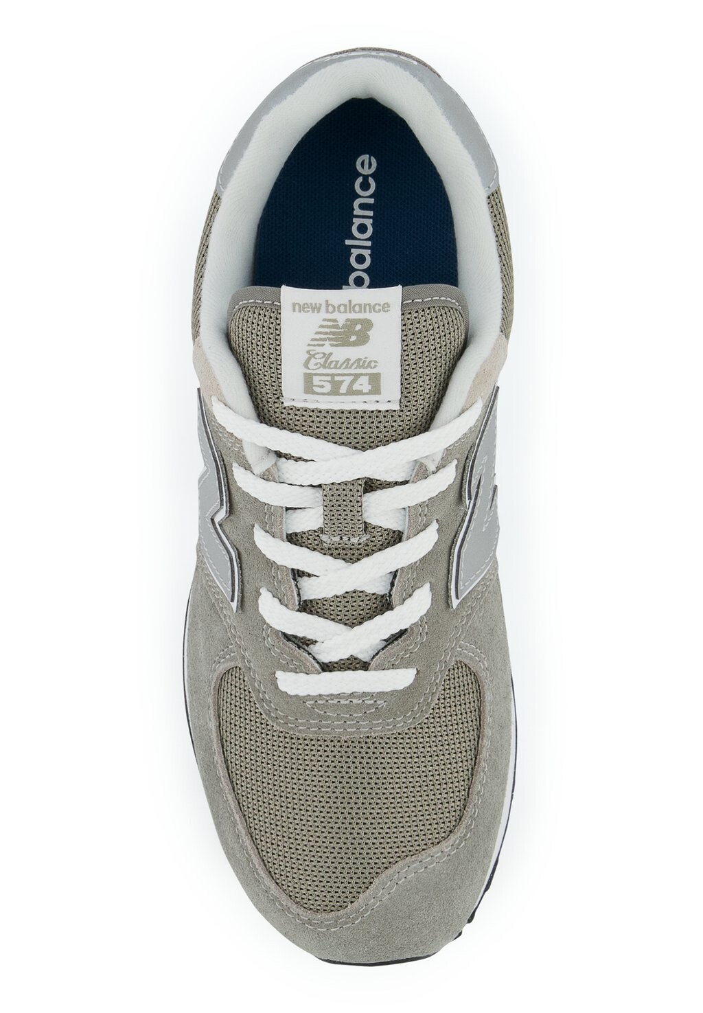 Кроссовки низкие 574 UNISEX New Balance, цвет grey white — фото 3