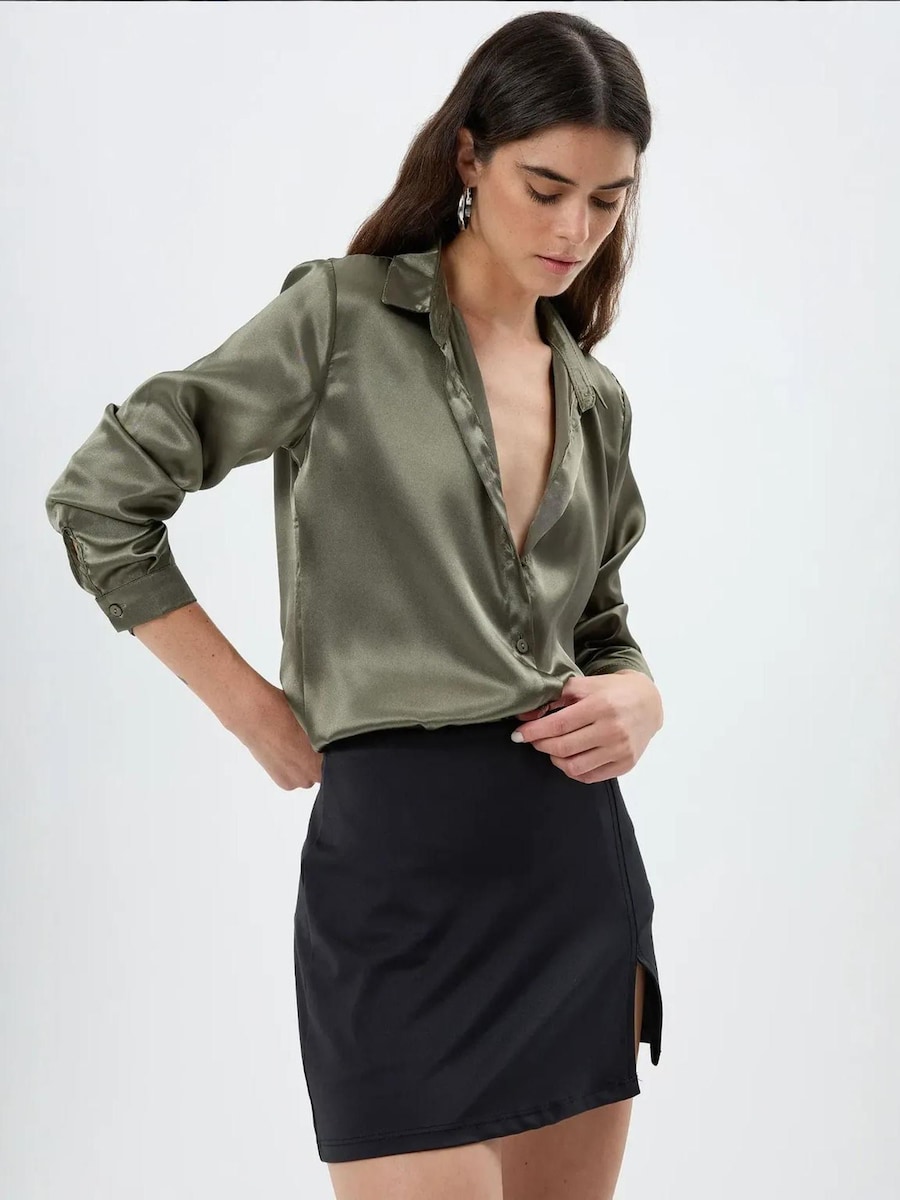 

Блуза Hiccup, оливковый