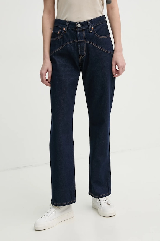 

Хлопковые джинсы 501 90s WESTERN Levi'S, темно-синий