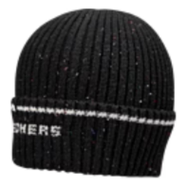 

Skechers Вязаная шапка унисекс черная, Black