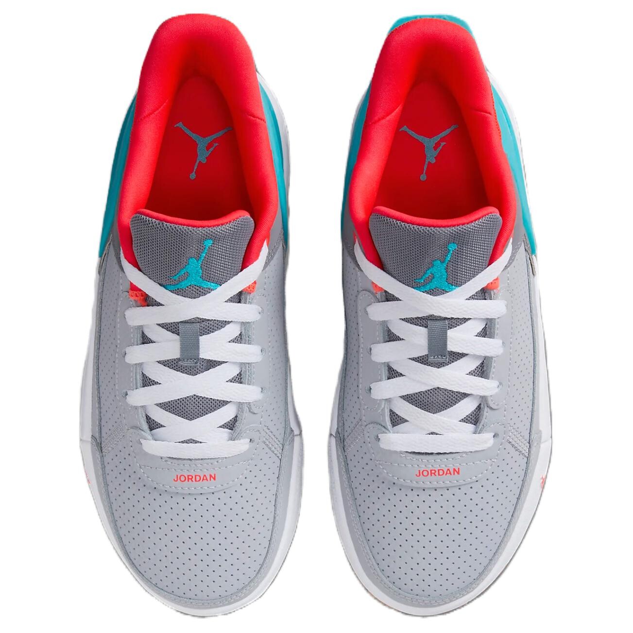 Женские баскетбольные кроссовки Jordan Vintage, Gray/Blue — фото 4