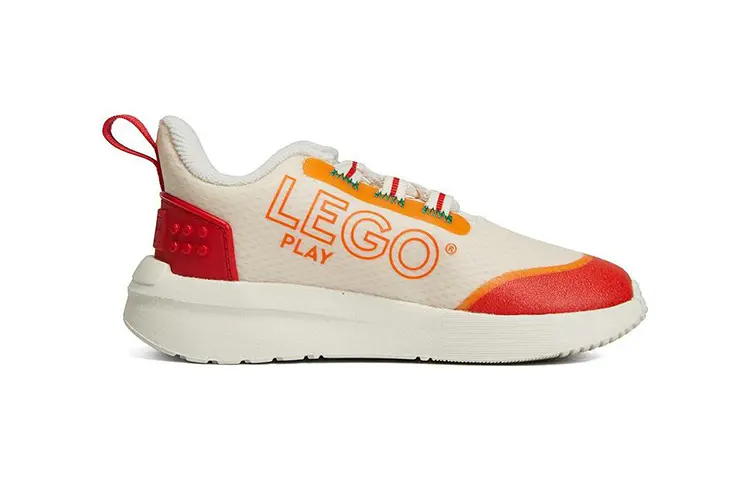 Кроссовки adidas Racer TR  LEGO X  I 'Ecru Tint Bahia Orange' — фото 2