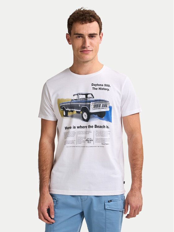 

Футболка regular fit M-1050-TSR604 Petrol Industries, белый
