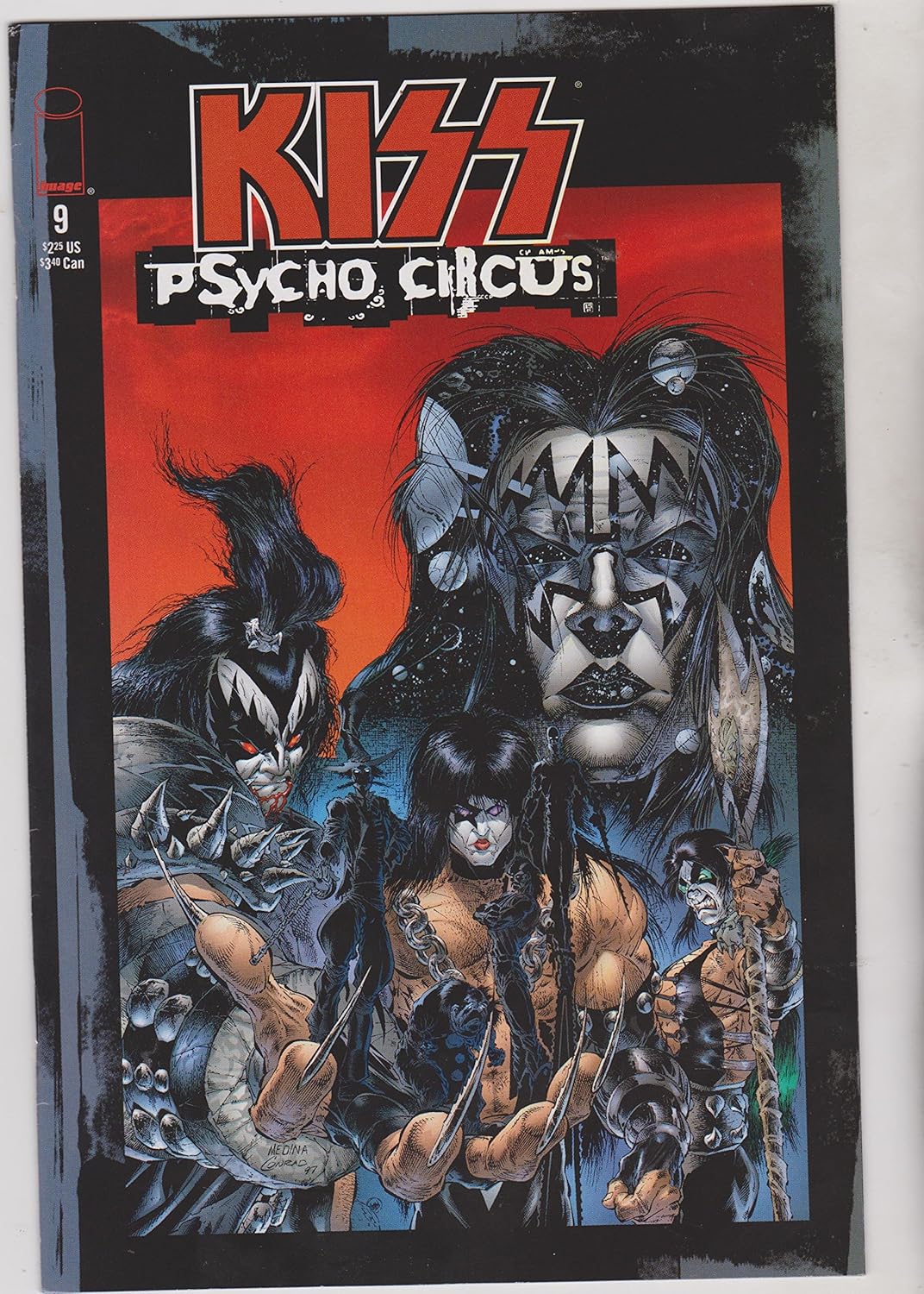 

Kiss (Psycho Circus, 9) (Image Comics)