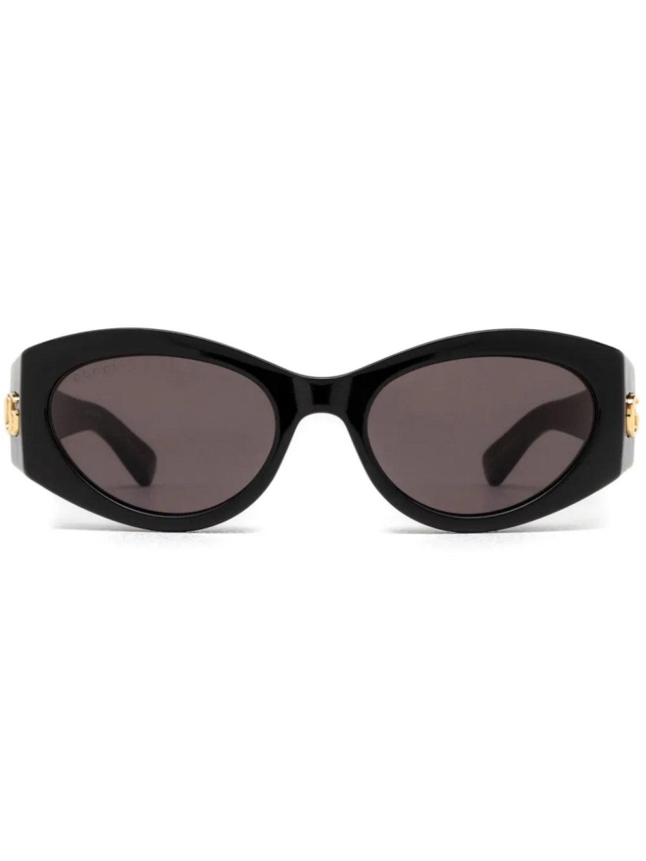 

Солнцезащитные очки в оправе 'кошачий глаз' Gucci Eyewear, черный