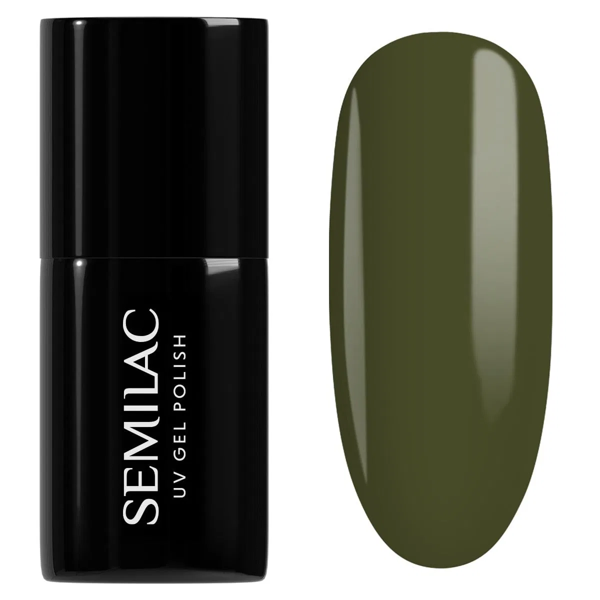 Гель-лак Semilac UV Hybrid 421 Baobab Green 7 мл Semilac, 421 Baobab Green