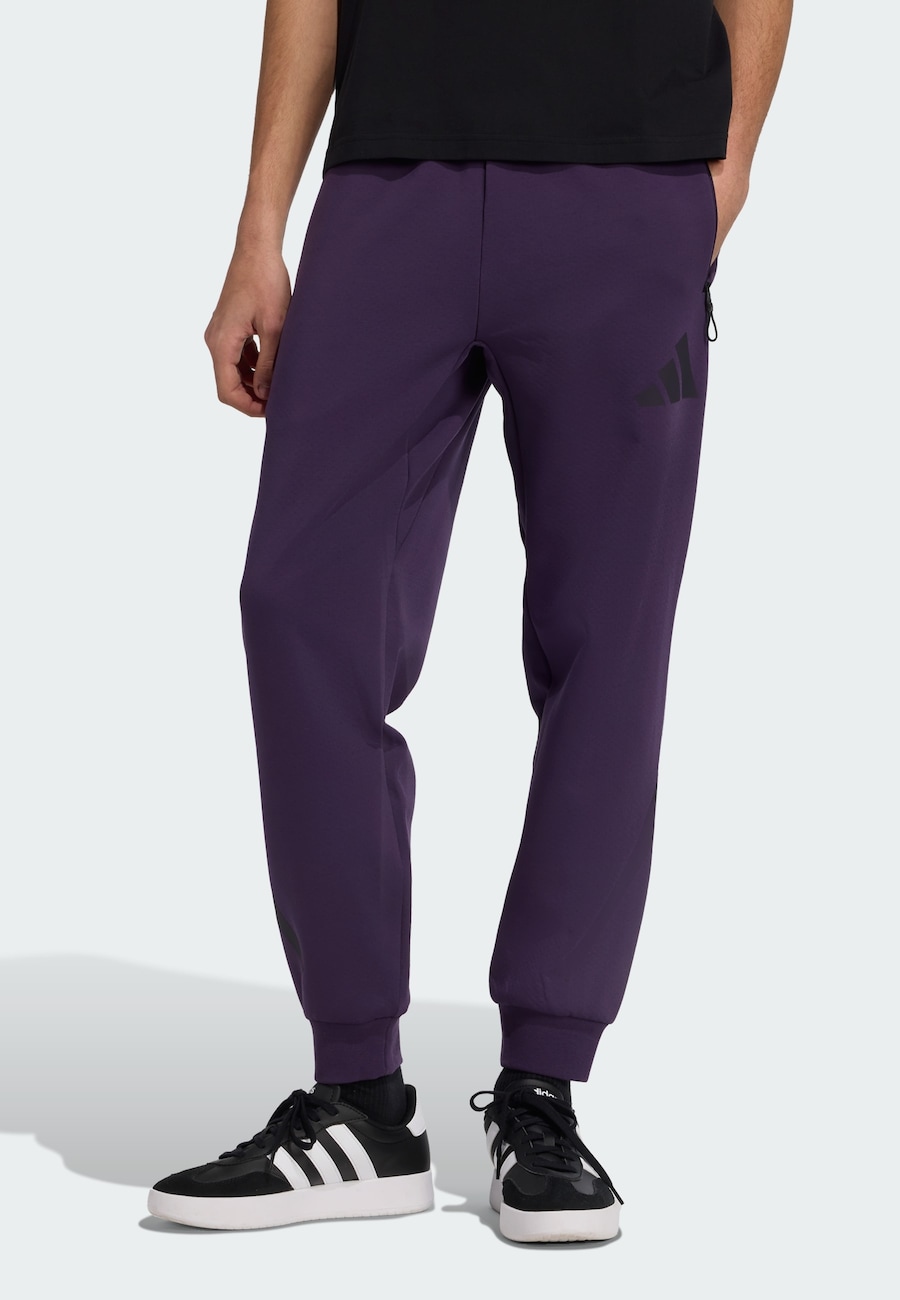 Зауженные спортивные брюки ADIDAS SPORTSWEAR Z.N.E., темно-фиолетовый — фото 2