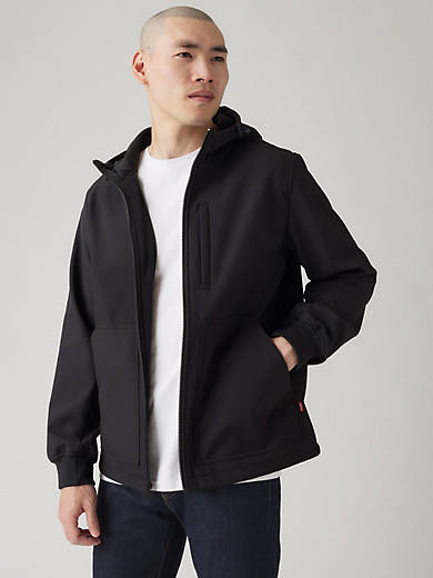 

Куртка Salida Soft Shell с капюшоном Levi's, цвет Jet Black - Black