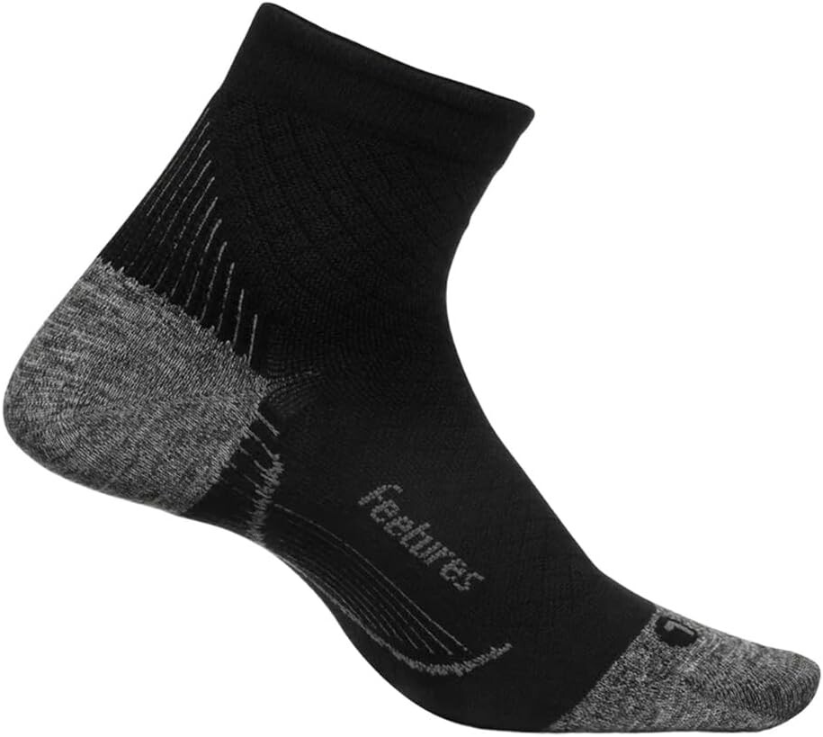 

Подошвенный фасциит Рельеф Ультра Легкий Четверть Feetures, черный