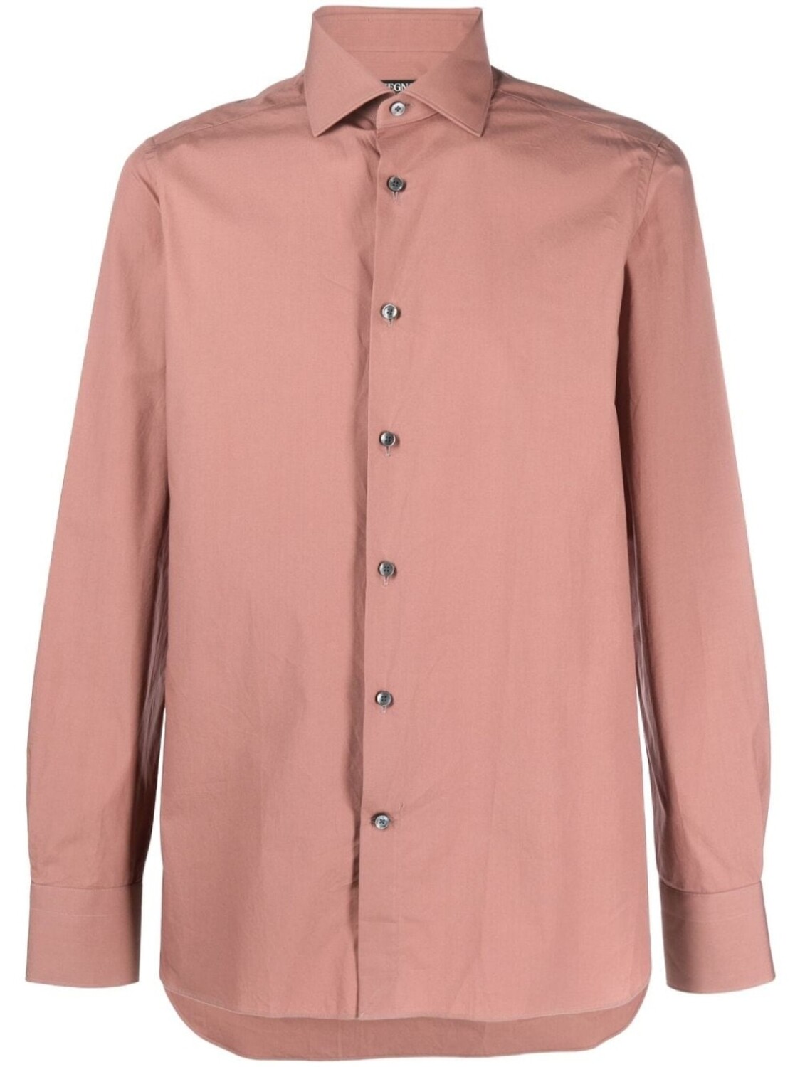 

Zegna рубашка с длинными рукавами, коричневый