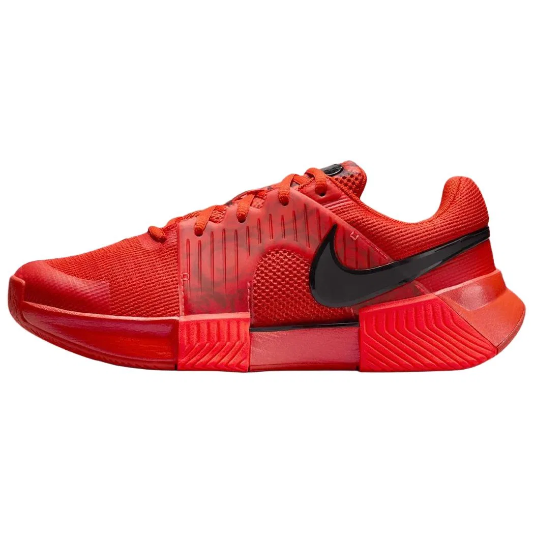 Кроссовки для тенниса Nike GP Challenge 1 красно-черные