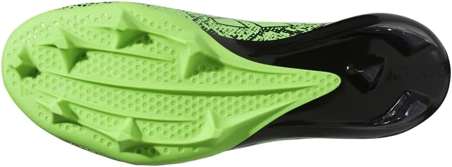 Мужские футбольные бутсы Adidas Originals Adizero Electric, зеленый/черный — фото 2