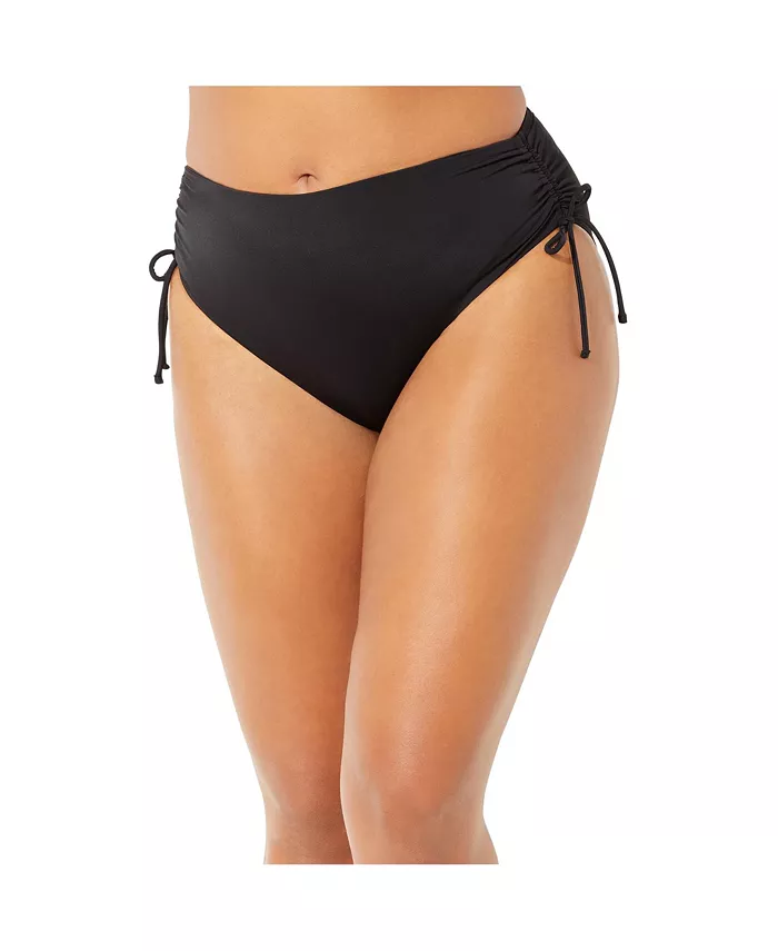 

Женские трусики бикини Virtuoso с боковыми сборками и завязками Swimsuits for All, оранжевый