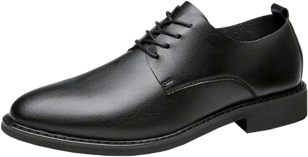 

Мужские классические туфли TNXZ, оксфорды на шнуровке, современные оксфорды, черный