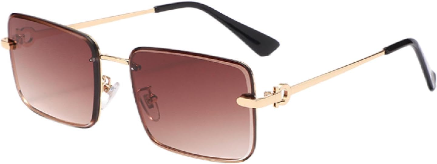 

Солнцезащитные очки с защитой от УФ-излучения UV400 | Панк-стиль, без оправы, градиентный переход цвета | Для женщин и мужчин, для занятий спортом на открытом воздухе и вождения DSVIGF, 01