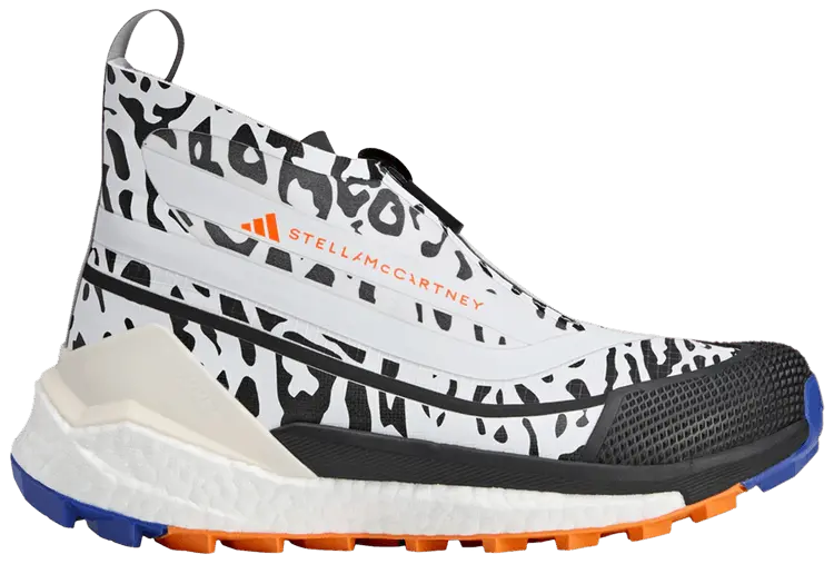 

Кроссовки adidas Stella McCartney x Terrex Free Hiker GORE-TEX 'White Black Leopard', белый