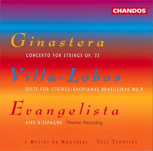 

CD диск Ginastera / Villa-Lobos / Evangelista / Turovsky: Concerto for Strings