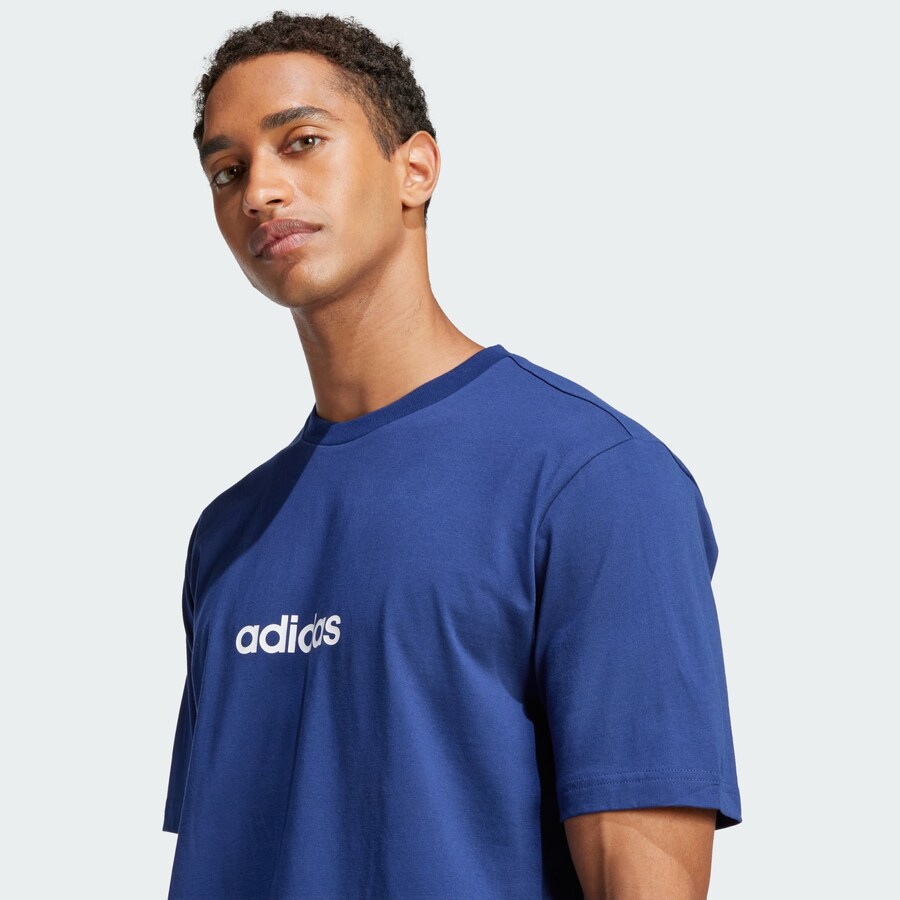 Футболка ADIDAS ORIGINALS Essentials, marine blue — фото 3