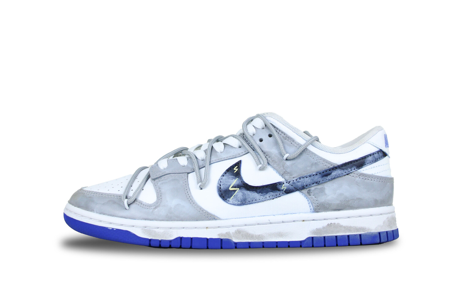 

Кроссовки Nike Dunk Skateboard Shoes Men Low-Top Gray, Серый, Кроссовки Nike Dunk Skateboard Shoes Men Low-Top Gray