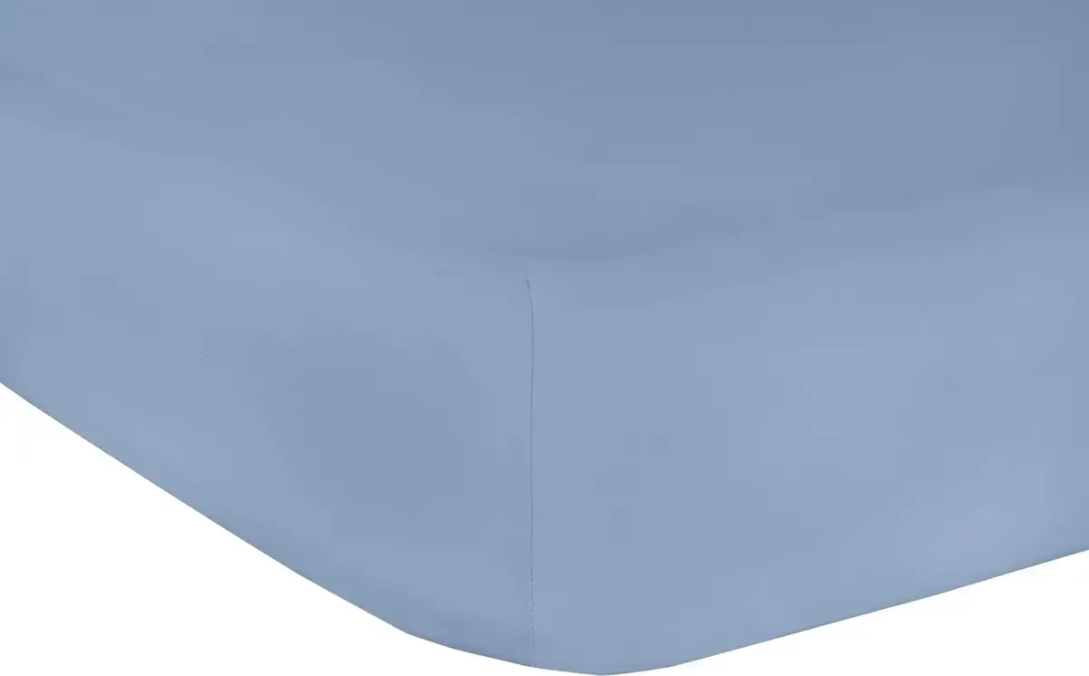 

Простыня Mr. Sandman "Full Elastane de Luxe", чрезвычайно эластичная для высоких матрасов 180-200х200-220 см, 1 шт., цвет taubenblau